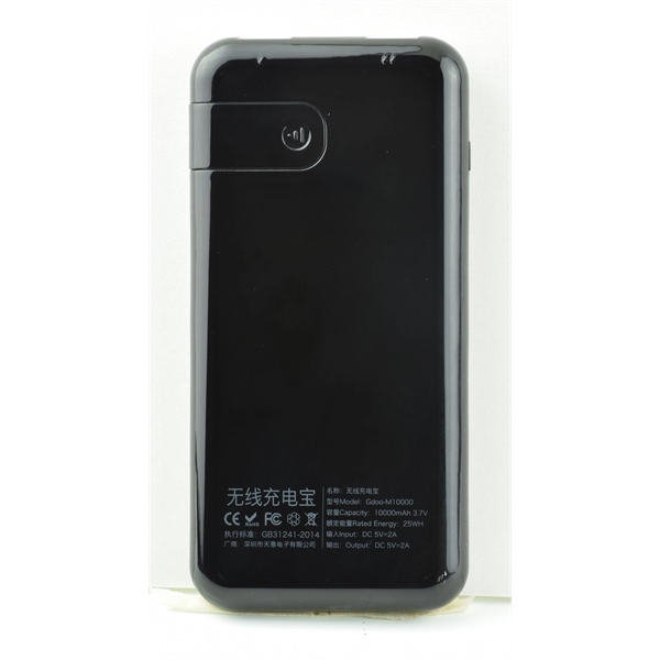 Qi Wireless Charging Power Bank - Cord-Free Mobile Power Qi Power... from ASI 93131 US Flash & Technologies LLC