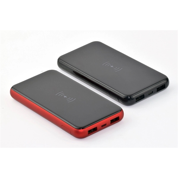 Qi Wireless Charging Power Bank - Cord-Free Mobile Power Qi Power... from ASI 93131 US Flash & Technologies LLC