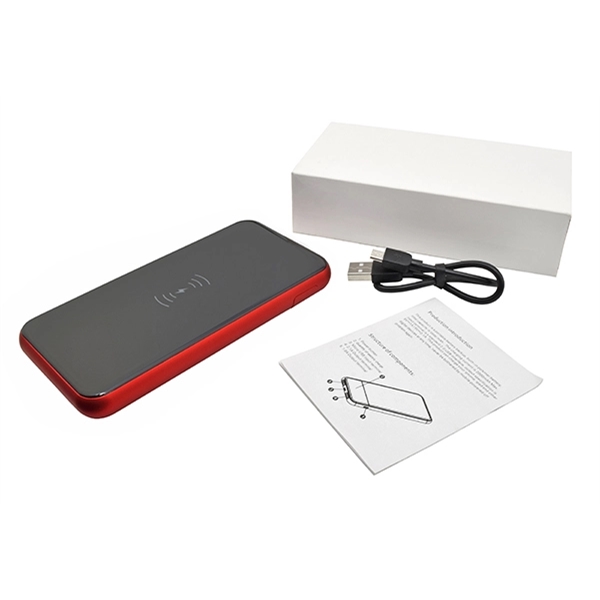 Qi Wireless Charging Power Bank - Cord-Free Mobile Power Qi Power... from ASI 93131 US Flash & Technologies LLC
