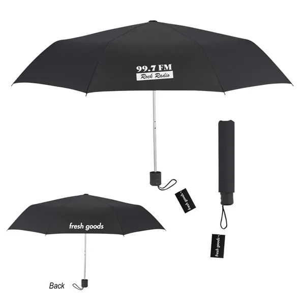 42" arc umbrella with Fresh Goods hang tag.... from ASI 61125 Hit Promotional Products / Hit®