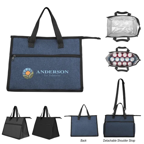 13-can cooler bag made with rPET material.... from ASI 61125 Hit Promotional Products / Hit®