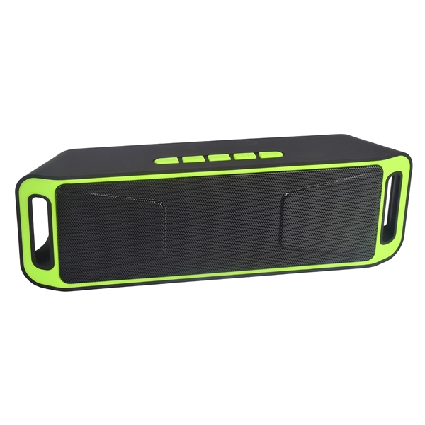 Great Sound and Great Branding with the SESSION Bluetooth speaker... from ASI 93131 US Flash & Technologies LLC