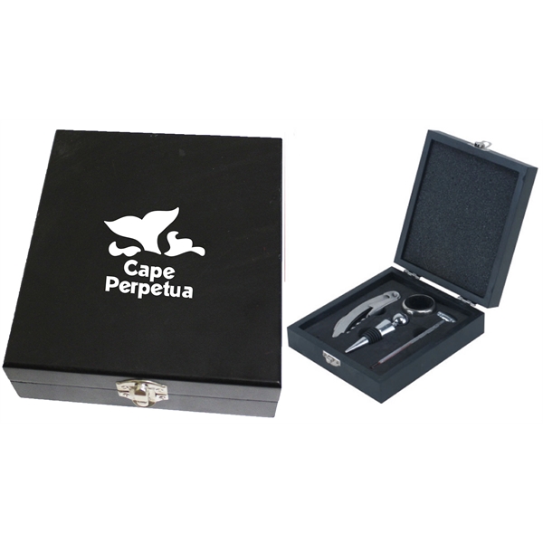 Wine set in a black wood case.... from ASI 36988 Artek USA Inc / Artek™