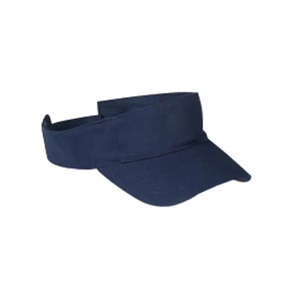 Big Accessories Chino Twill Visor... from ASI 84358 S&S Activewear