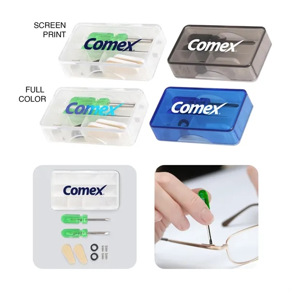 This 11 pc eyeglass repair kit includes everything you need to... from ASI 52710 Lincoln Line