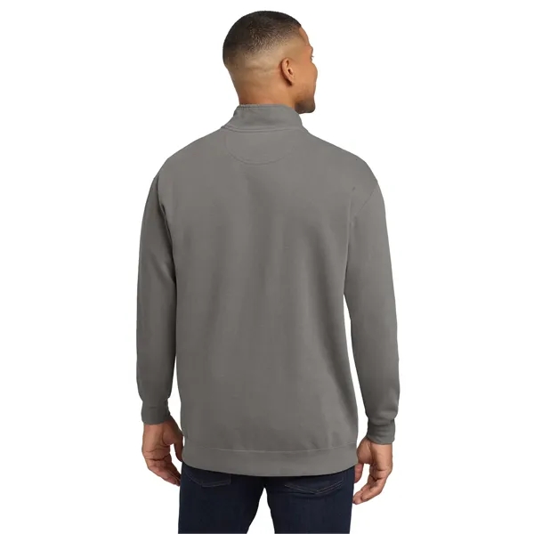 Cotton/polyester women's crop tee featuring a drop shoulder sleeve with ripped... from ASI 84863 SanMar