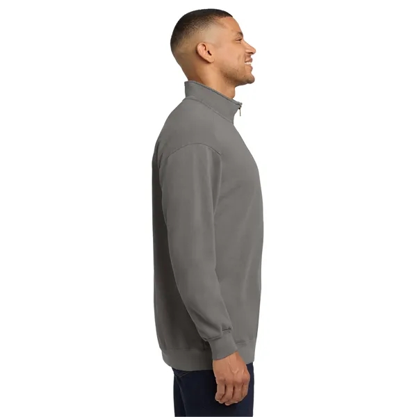 Cotton/polyester women's crop tee featuring a drop shoulder sleeve with ripped... from ASI 84863 SanMar