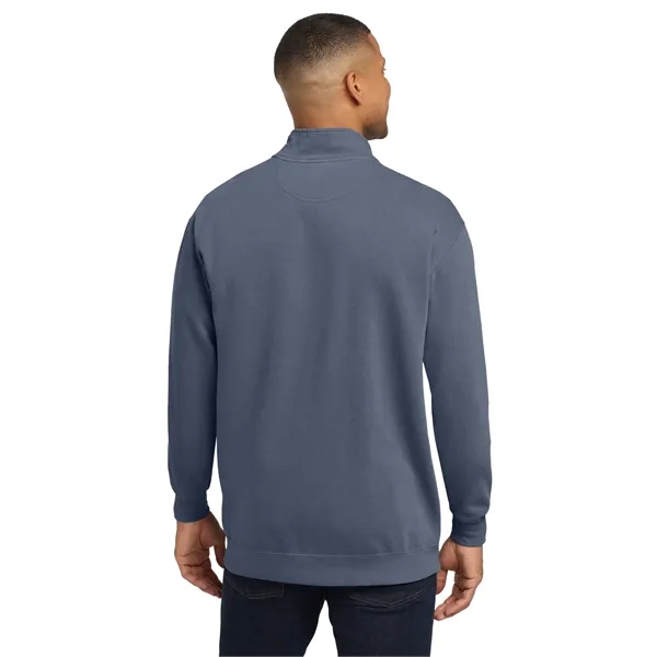 Cotton/polyester women's crop tee featuring a drop shoulder sleeve with ripped... from ASI 84863 SanMar