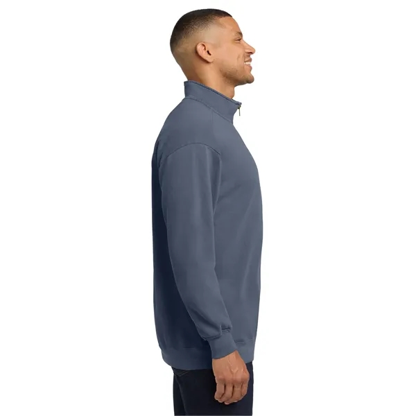 Cotton/polyester women's crop tee featuring a drop shoulder sleeve with ripped... from ASI 84863 SanMar