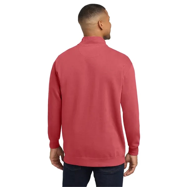 Cotton/polyester women's crop tee featuring a drop shoulder sleeve with ripped... from ASI 84863 SanMar