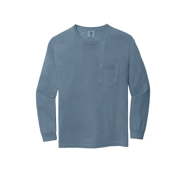 COMFORT COLORS Heavyweight Ring Spun Long Sleeve Pocket Tee.... from ASI 84863 SanMar