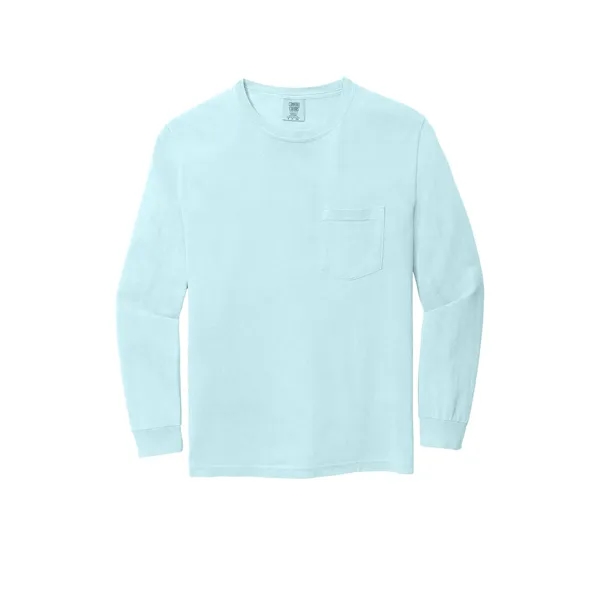 COMFORT COLORS Heavyweight Ring Spun Long Sleeve Pocket Tee.... from ASI 84863 SanMar