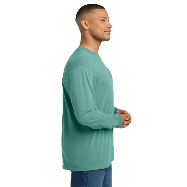 COMFORT COLORS Heavyweight Ring Spun Long Sleeve Pocket Tee.... from ASI 84863 SanMar