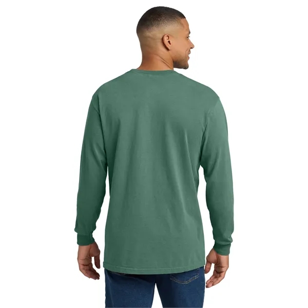 COMFORT COLORS Heavyweight Ring Spun Long Sleeve Pocket Tee.... from ASI 84863 SanMar