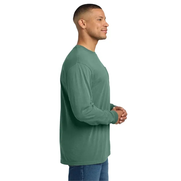 COMFORT COLORS Heavyweight Ring Spun Long Sleeve Pocket Tee.... from ASI 84863 SanMar