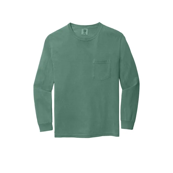 COMFORT COLORS Heavyweight Ring Spun Long Sleeve Pocket Tee.... from ASI 84863 SanMar