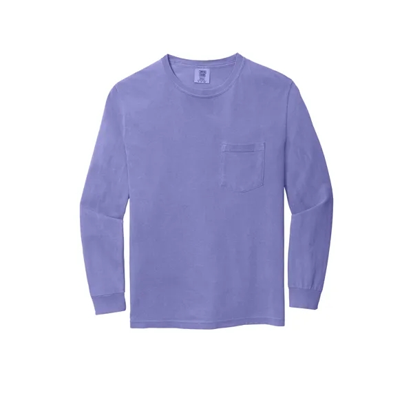 COMFORT COLORS Heavyweight Ring Spun Long Sleeve Pocket Tee.... from ASI 84863 SanMar