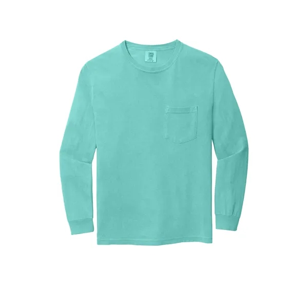 COMFORT COLORS Heavyweight Ring Spun Long Sleeve Pocket Tee.... from ASI 84863 SanMar
