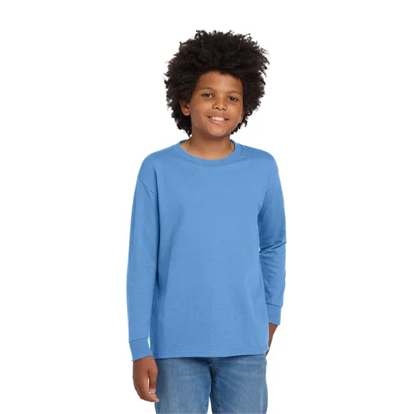 Gildan Youth Heavy Cotton 100% Cotton Long Sleeve T-Shirt.... from ASI 84863 SanMar