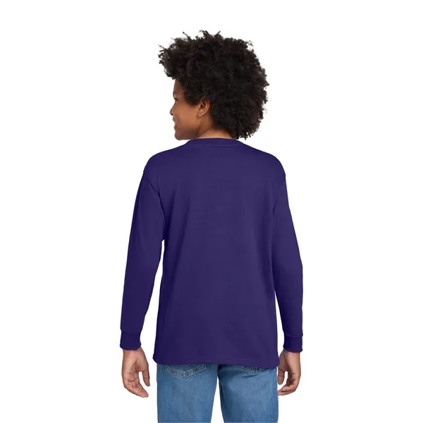 Gildan Youth Heavy Cotton 100% Cotton Long Sleeve T-Shirt.... from ASI 84863 SanMar