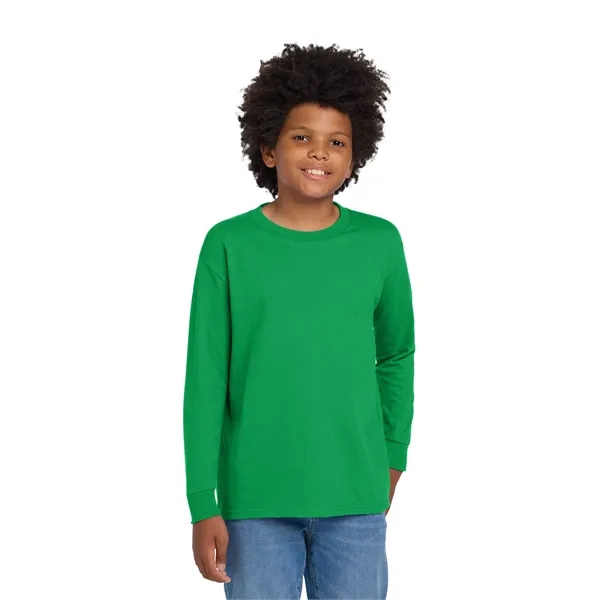 Gildan Youth Heavy Cotton 100% Cotton Long Sleeve T-Shirt.... from ASI 84863 SanMar