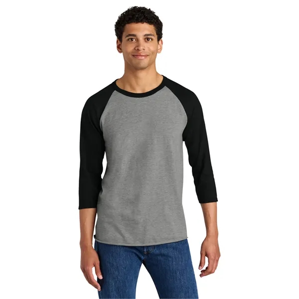 Jerzees Unisex Premium Blend Combed Ring Spun 3/4-Sleeve ...... from ASI 84863 SanMar