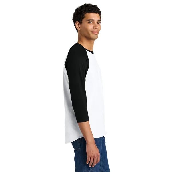 Jerzees Unisex Premium Blend Combed Ring Spun 3/4-Sleeve ...... from ASI 84863 SanMar