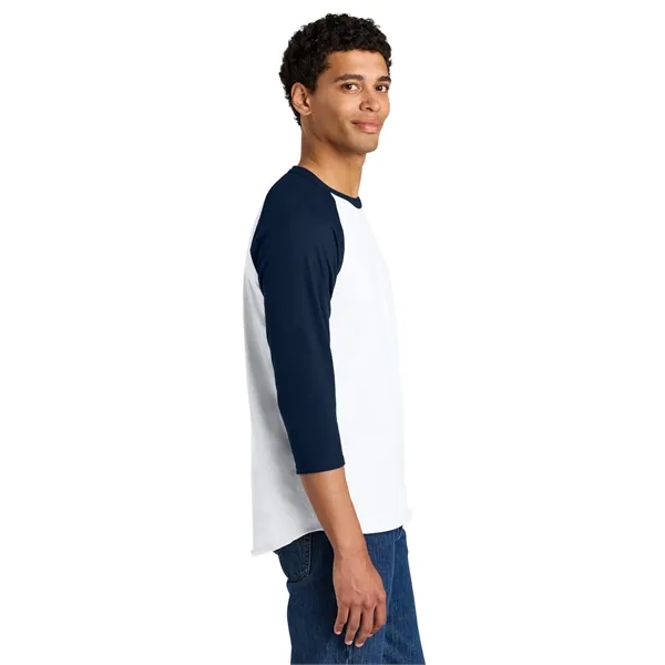 Jerzees Unisex Premium Blend Combed Ring Spun 3/4-Sleeve ...... from ASI 84863 SanMar