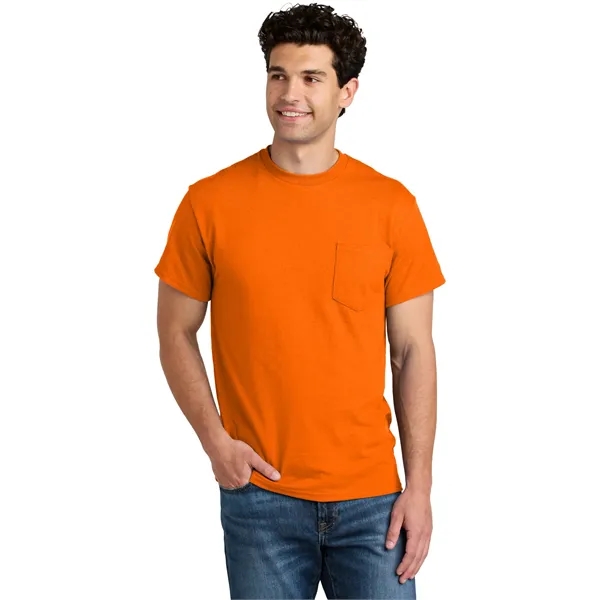 Gildan - DryBlend 50 Cotton/50 Poly Pocket T-Shirt.... from ASI 84863 SanMar