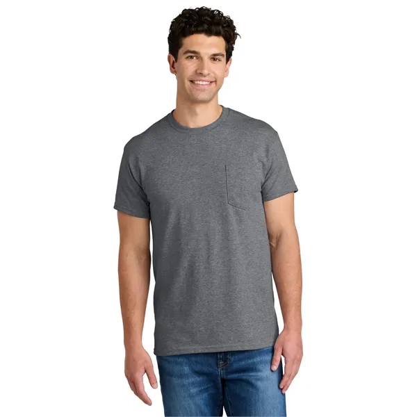 Gildan - DryBlend 50 Cotton/50 Poly Pocket T-Shirt.... from ASI 84863 SanMar