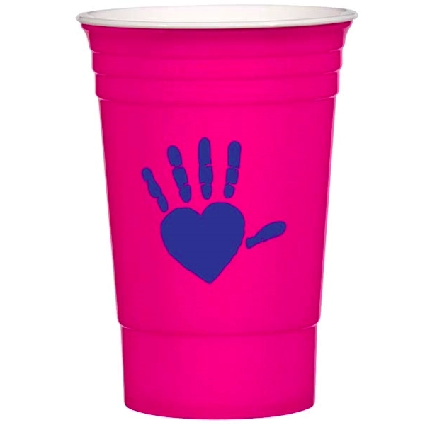 16 oz. Party Cup - Double-Wall Construction for Hot or Cold... from ASI 80060 VisionUSA