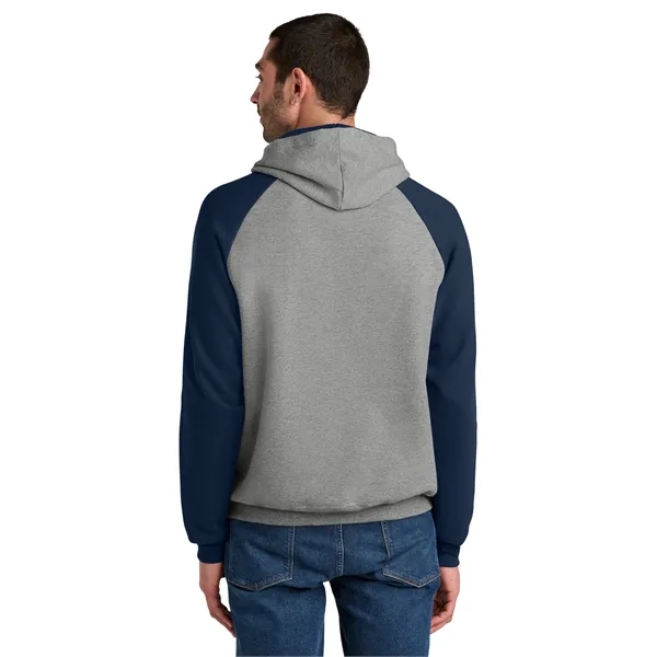 Jerzees Unisex NuBlend Colorblock Raglan Hoodie Sweatshirt... from ASI 84863 SanMar