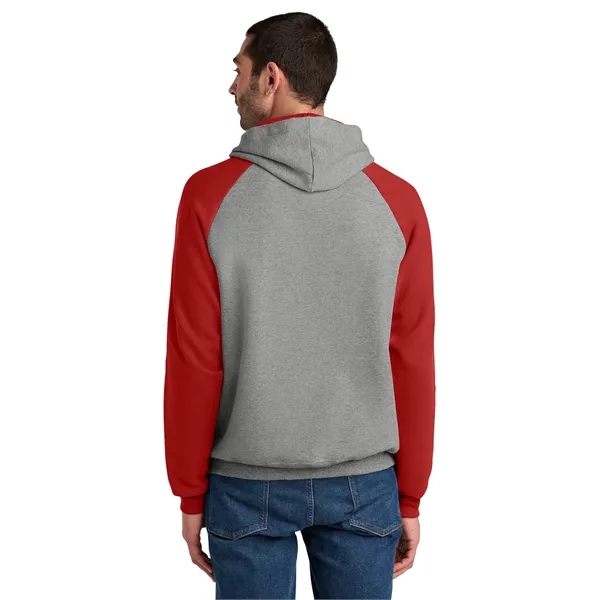 Jerzees Unisex NuBlend Colorblock Raglan Hoodie Sweatshirt... from ASI 84863 SanMar