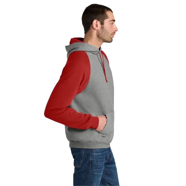 Jerzees Unisex NuBlend Colorblock Raglan Hoodie Sweatshirt... from ASI 84863 SanMar