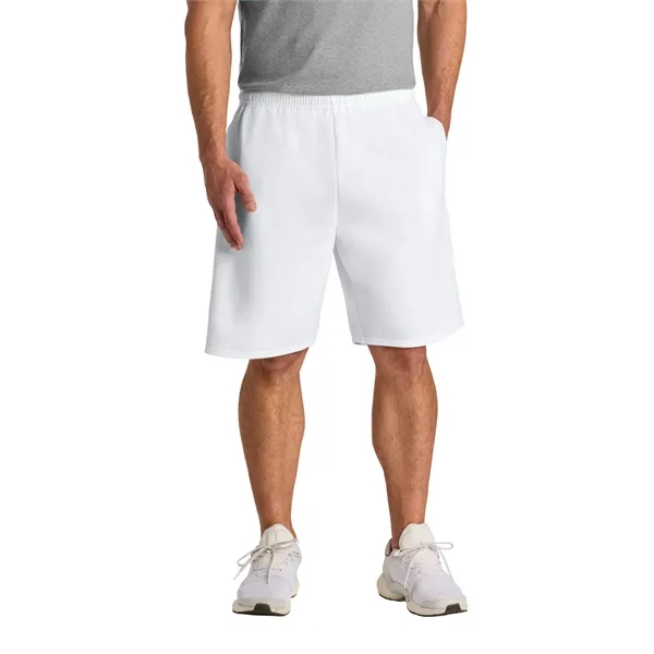 Jerzees Unisex NuBlend Pocketed Sweat Short... from ASI 84863 SanMar