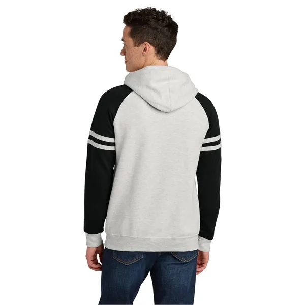 Jerzees Unisex NuBlend Varsity Colorblock Hooded Sweatshirt... from ASI 84863 SanMar