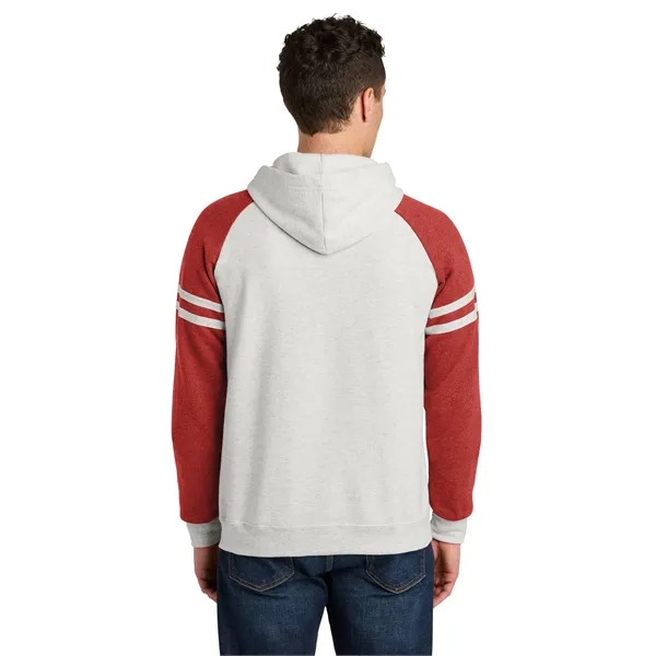 Jerzees Unisex NuBlend Varsity Colorblock Hooded Sweatshirt... from ASI 84863 SanMar