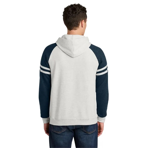 Jerzees Unisex NuBlend Varsity Colorblock Hooded Sweatshirt... from ASI 84863 SanMar