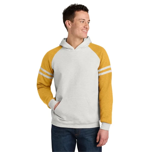 Jerzees Unisex NuBlend Varsity Colorblock Hooded Sweatshirt... from ASI 84863 SanMar