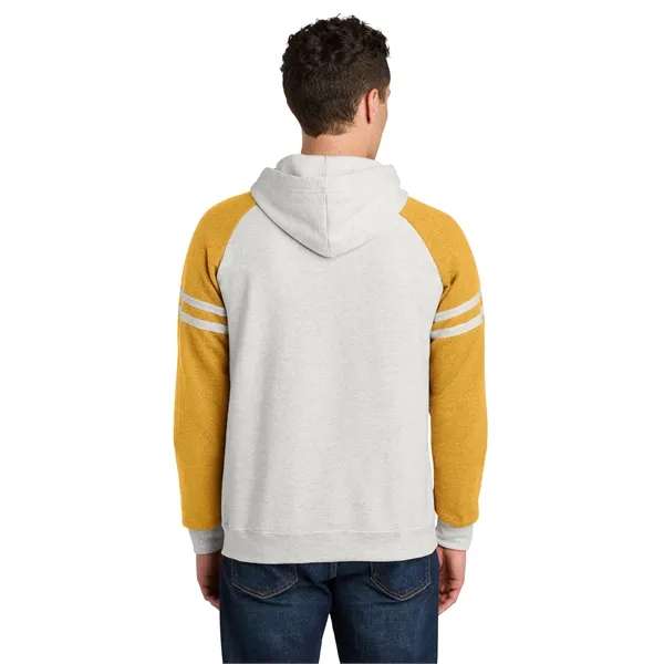 Jerzees Unisex NuBlend Varsity Colorblock Hooded Sweatshirt... from ASI 84863 SanMar