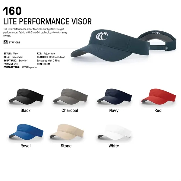 This visor uses our most lightweight performance fabric with R-ACTIVE tech.... from ASI 74601 Calico