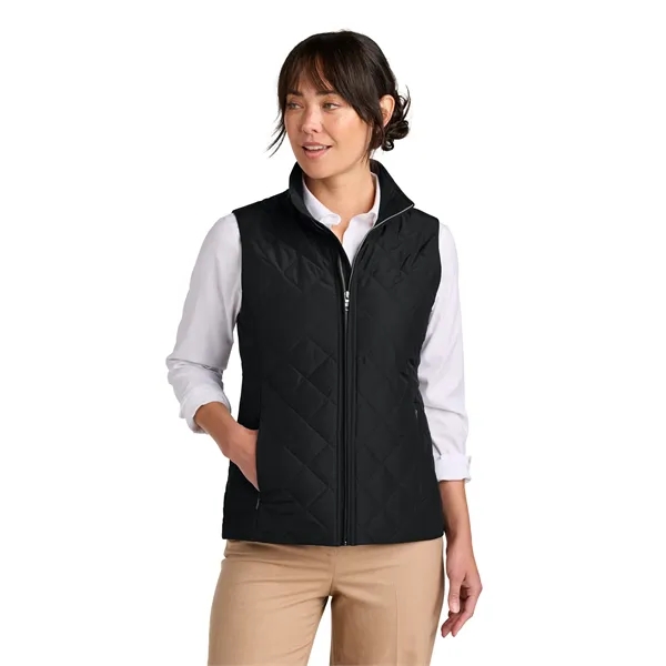 Brooks Brothers Women's Quilted Vest... from ASI 84863 SanMar