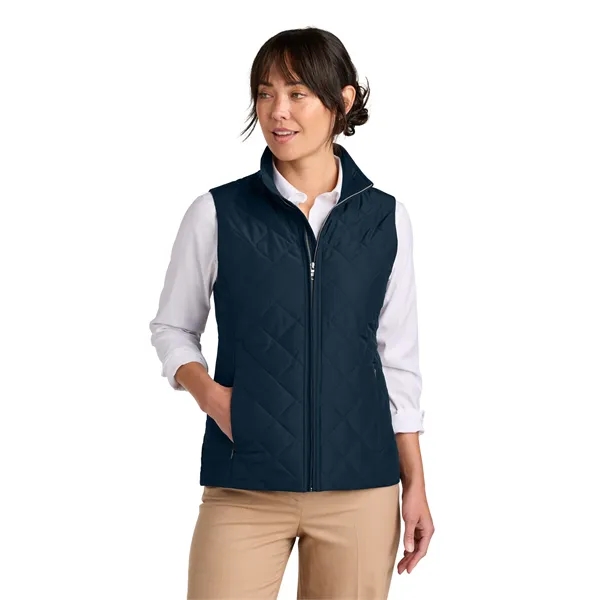 Brooks Brothers Women's Quilted Vest... from ASI 84863 SanMar