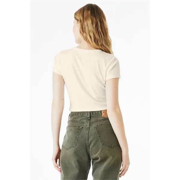 BELLA+CANVAS Women's Micro Rib Baby Tee... from ASI 84863 SanMar