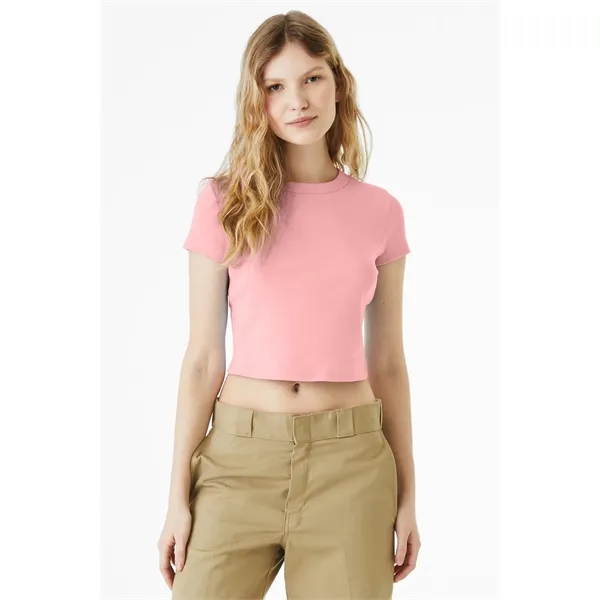 BELLA+CANVAS Women's Micro Rib Baby Tee... from ASI 84863 SanMar