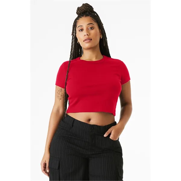 BELLA+CANVAS Women's Micro Rib Baby Tee... from ASI 84863 SanMar