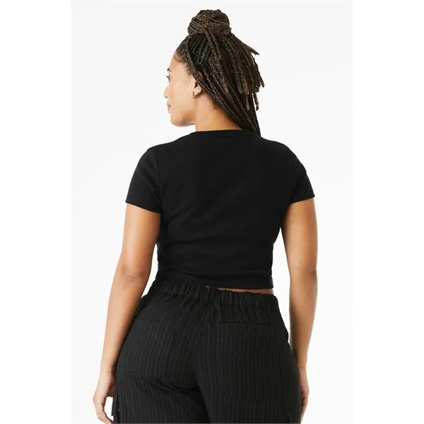 BELLA+CANVAS Women's Micro Rib Baby Tee... from ASI 84863 SanMar