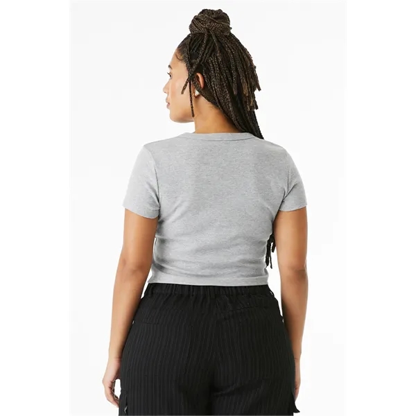 BELLA+CANVAS Women's Micro Rib Baby Tee... from ASI 84863 SanMar