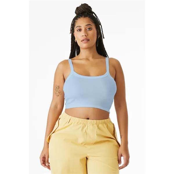 BELLA+CANVAS Women's Micro Rib Spaghetti Strap Tank... from ASI 84863 SanMar