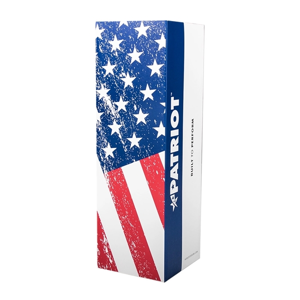 20 oz. stainless steel bottle with double wall vacuum insulation, screw-on... from ASI 61005 Hirsch Gift Inc / HG